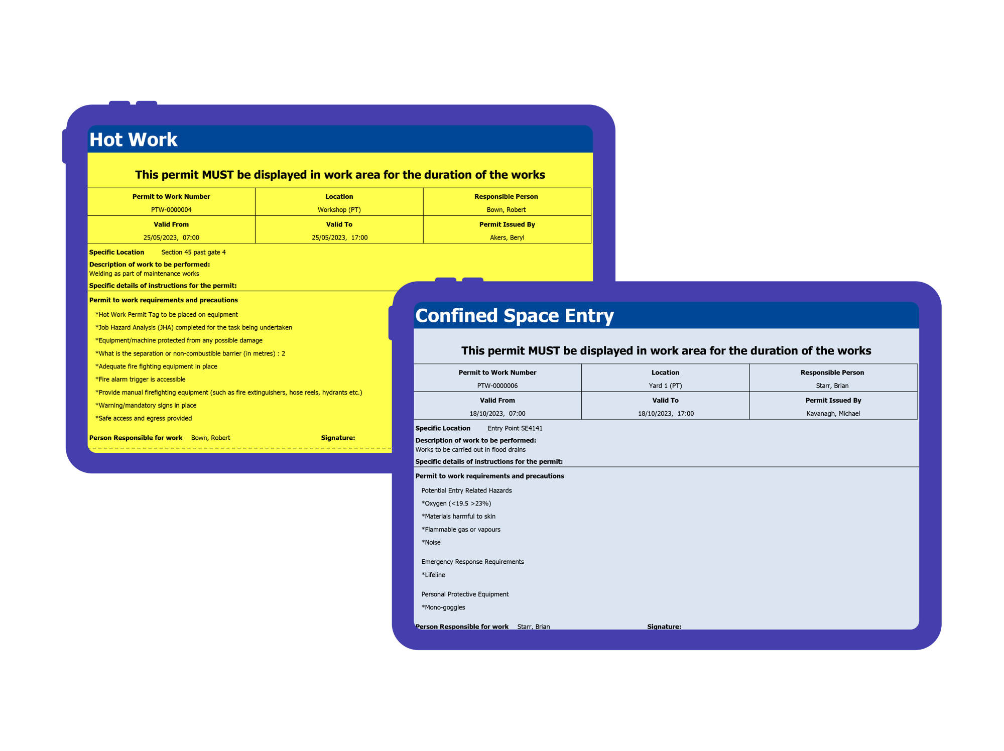 Permit To Work | Evotix